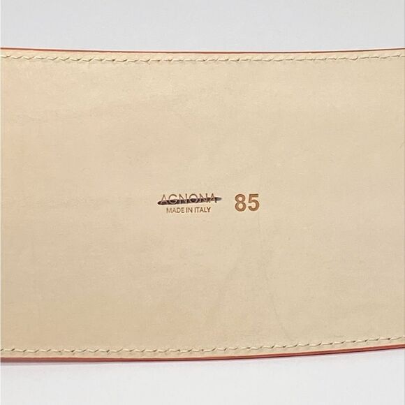 Agnona Covered Buckle Suede Corset Belt size 85/34” - Picture 6 of 11